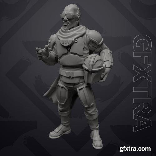 The Wizzle Warrior Skullforge 3D Print