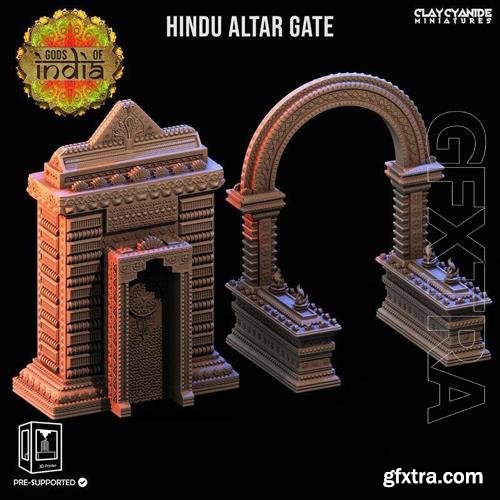 Hindu Altar Gate 3D Print