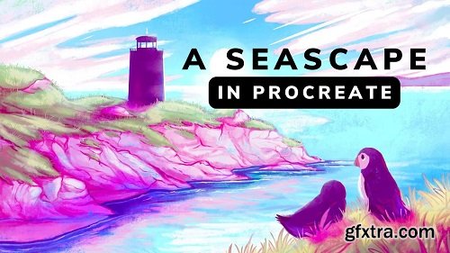 Paint a Vibrant Seascape in Procreate