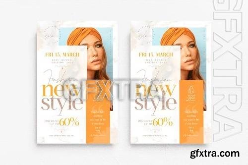 Fashion New Style Flyer Template JWU4FQC