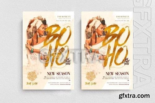 Aesthetic Boho Style Flyer Template GSWFXTX