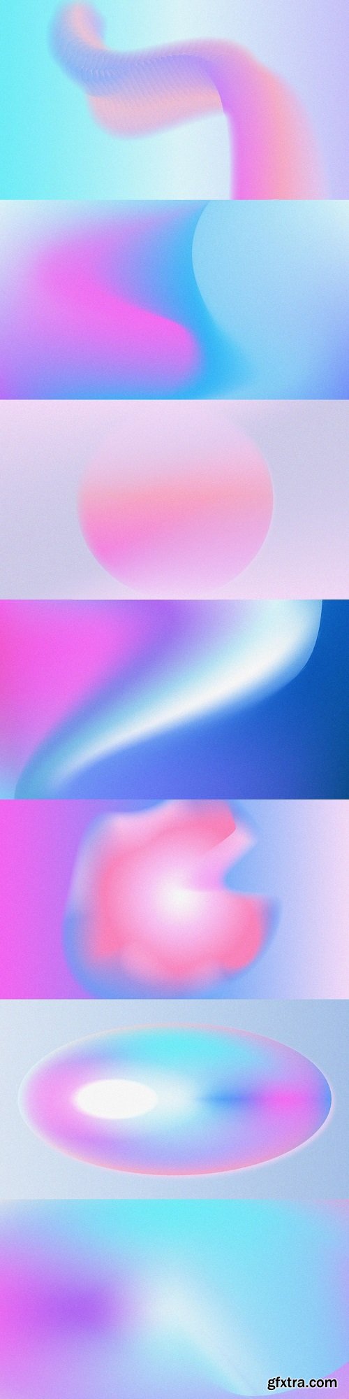 Abstract minimalistic fluid blurred grain gradient background