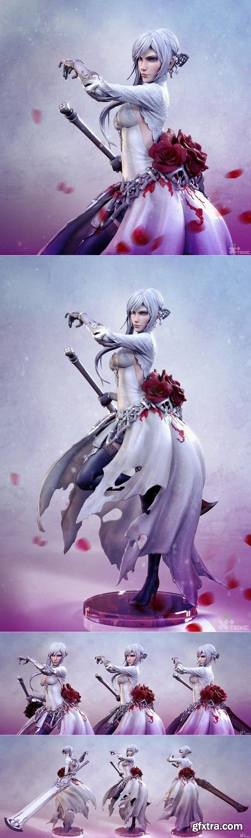 SINoALICE - Snow White – 3D Print Model