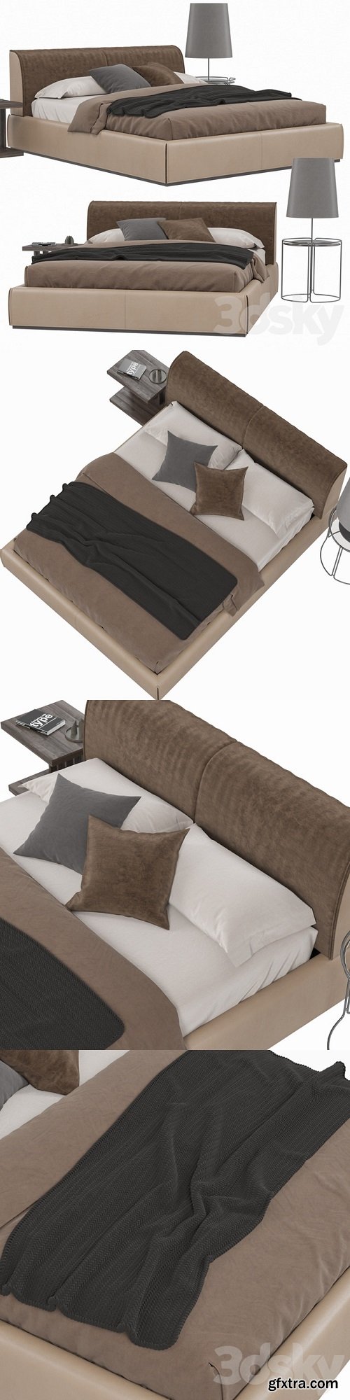 Bed Ditre Italia MONOLITH