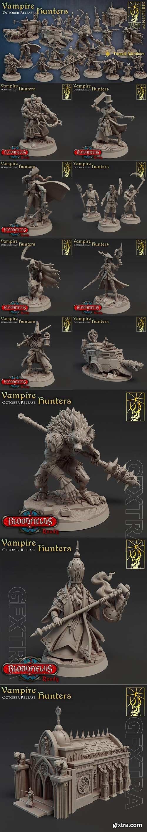 Vampire Hunters 3D Print