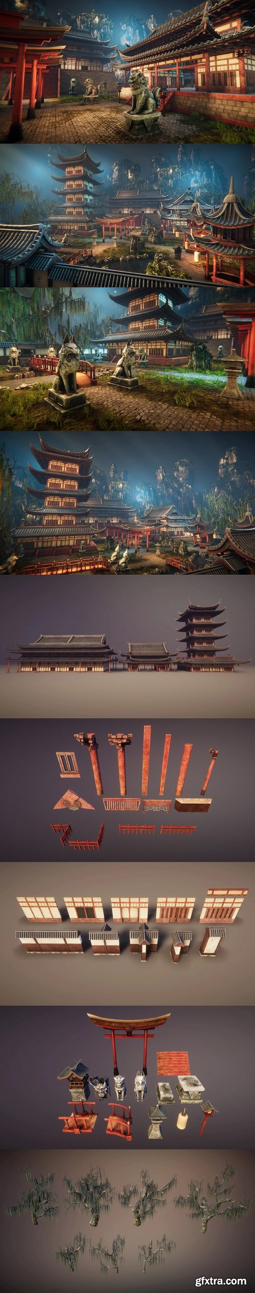 Unreal Engine Marketplace - Asian architecture