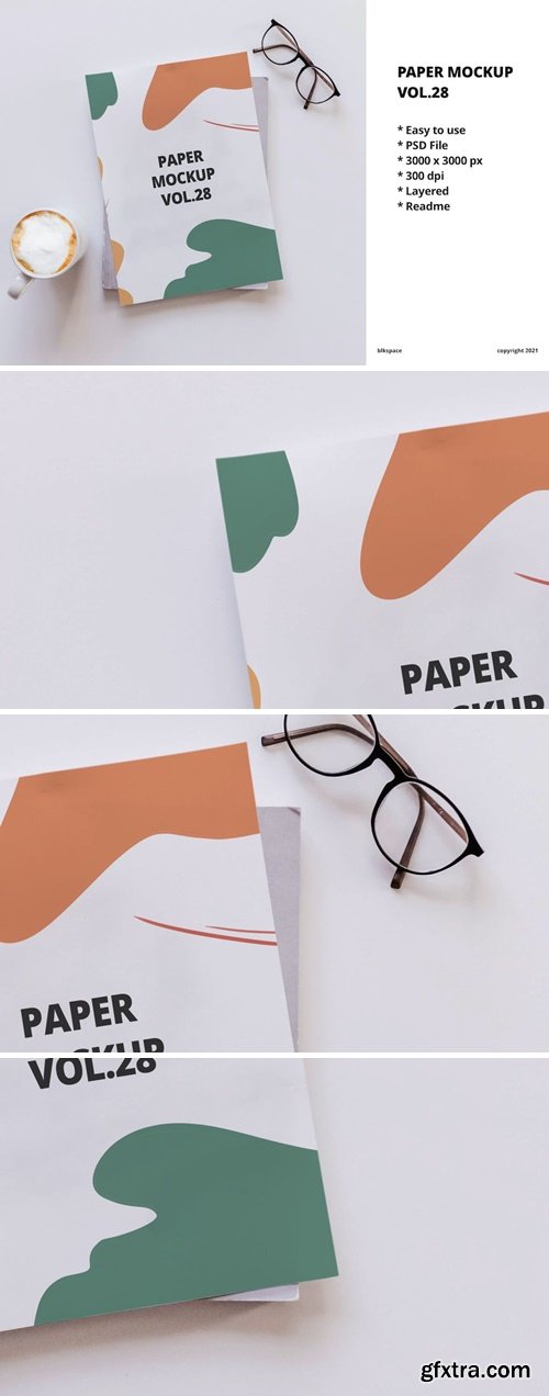 Paper Mockup Vol.28 RZP3PM3