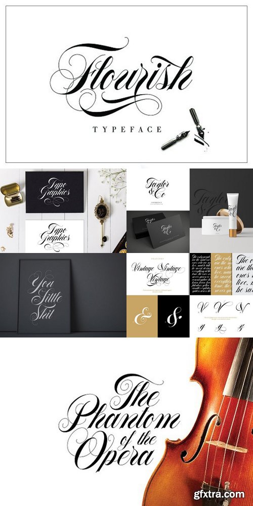 Flourish Typeface