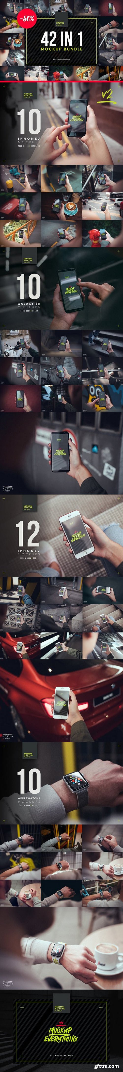 42 in 1 Mockup PSD Bundle