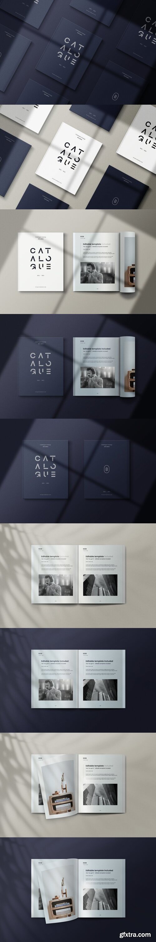 CreativeMarket - Catalog Mockup Kit 7448924