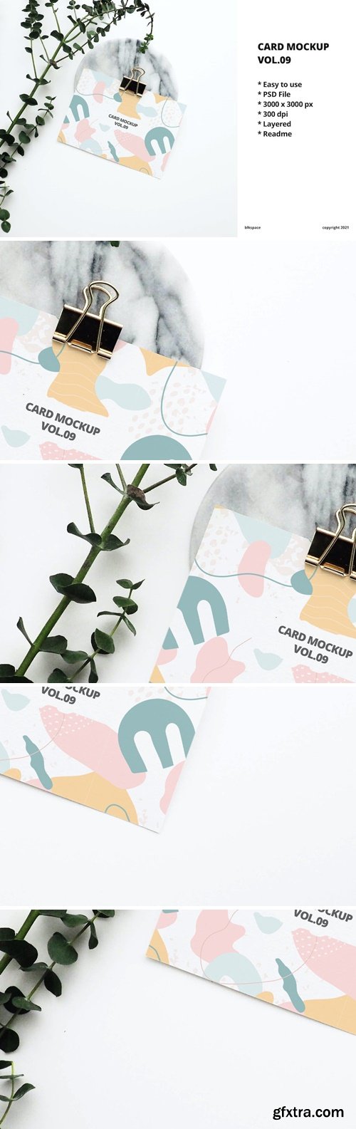 Card Mockup Vol.09 5Q6GBLG