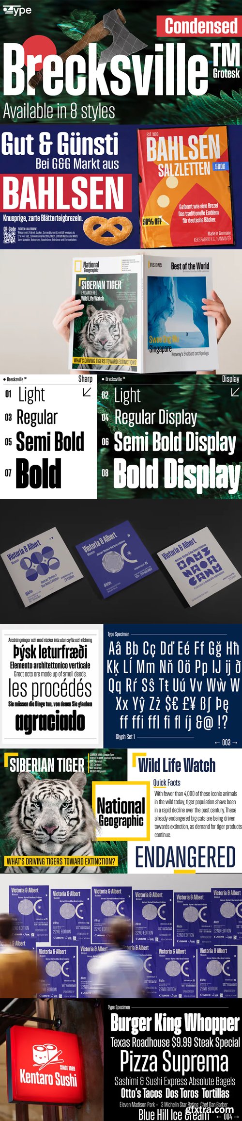 Brecksville Font Family