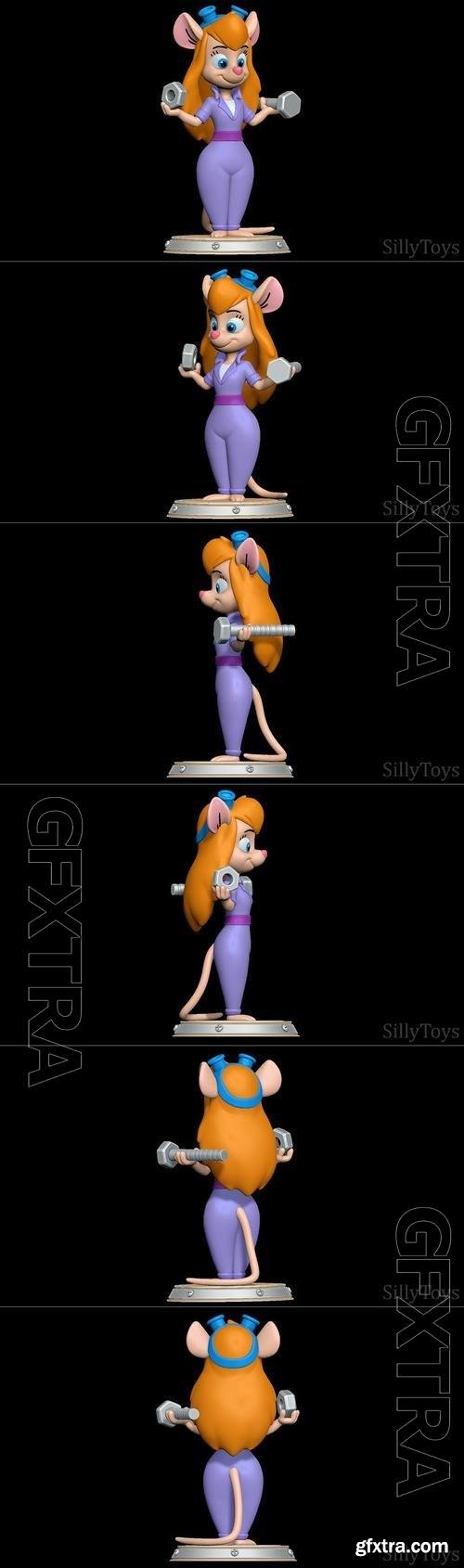 Gadget Hackwrench - Chip and Dale 3D Print