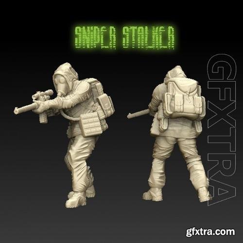 Stalker Zone Sniper 3D Print