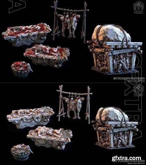 Butcher's Stations 3D Print