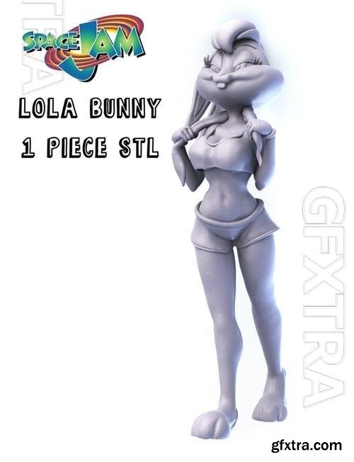 Lola Bunny Sexy 3D Print