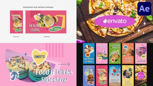 Videohive - Food & Drinks Scenes for After Effects - 39082763 - 39082763