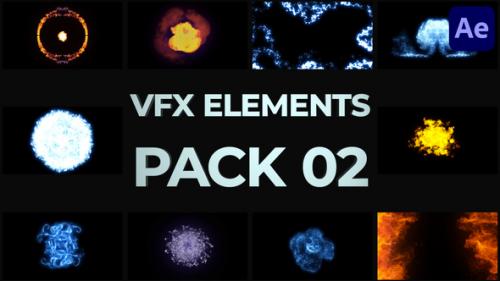 Videohive - VFX Elements Pack 02 for After Effects - 39084471 - 39084471