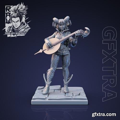 Shainda The Bard Final 3D Print