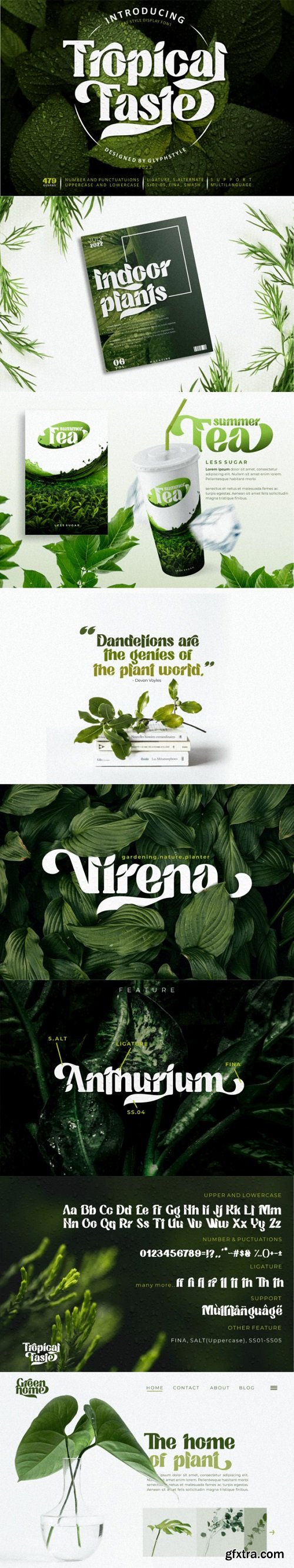 Tropical Taste Font