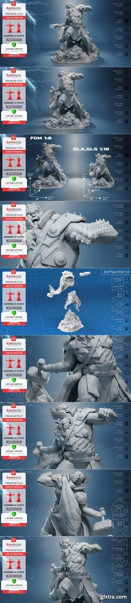 King Thor 3D Print