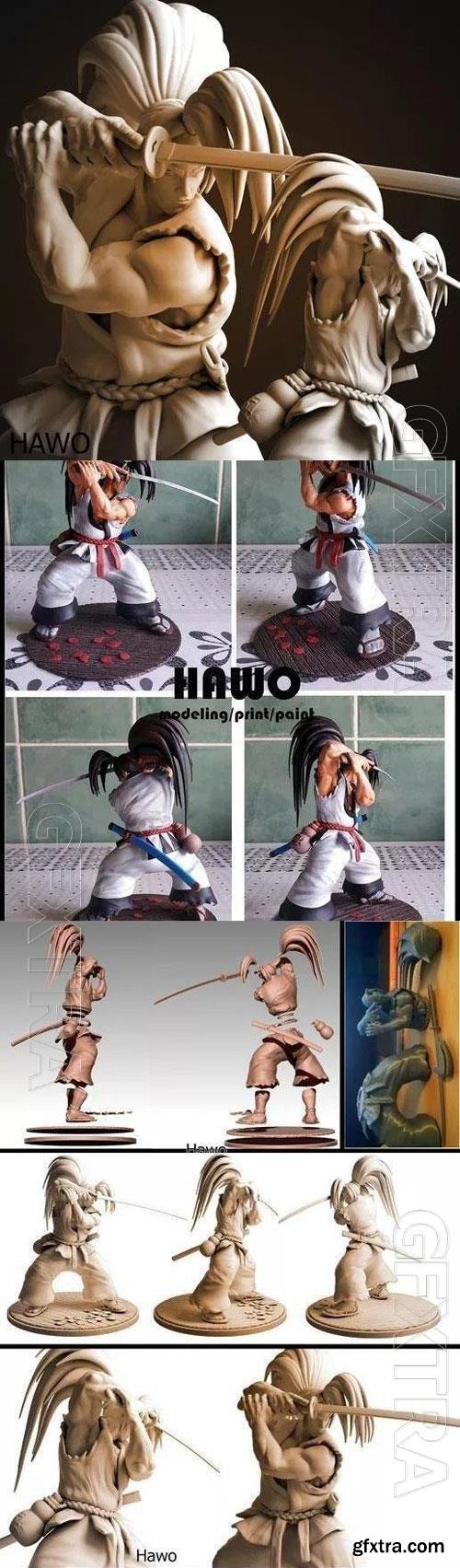 Haohmaru Samurai Shodown fighter 3D Print