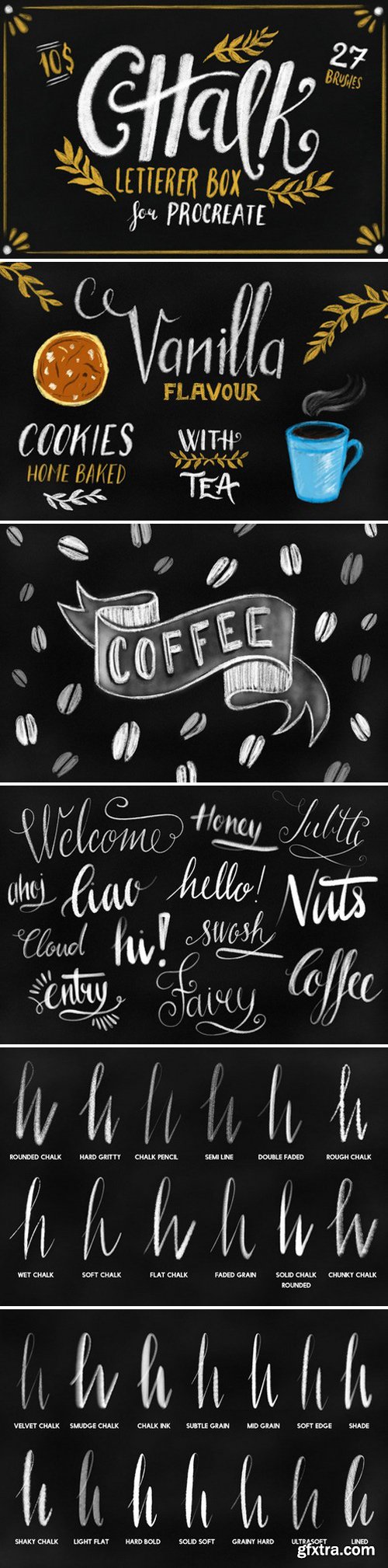 Chalk Letterer Box for Procreate