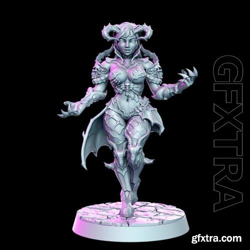 Levedith - Female Sukubus 3D Print