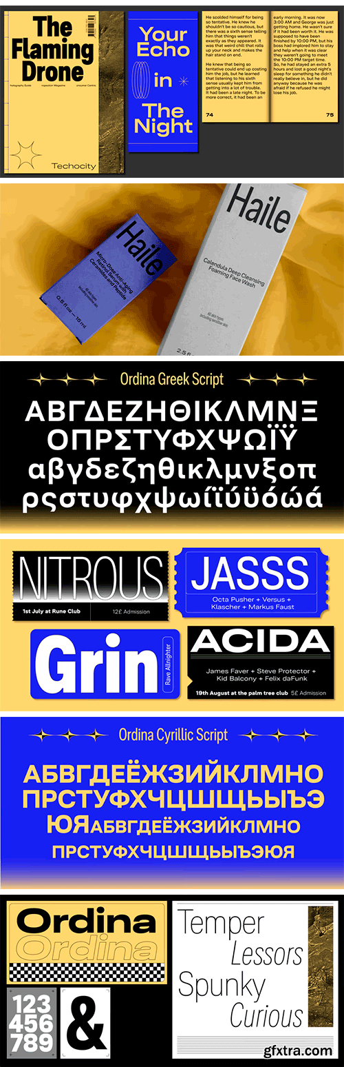 Ordina Font Family