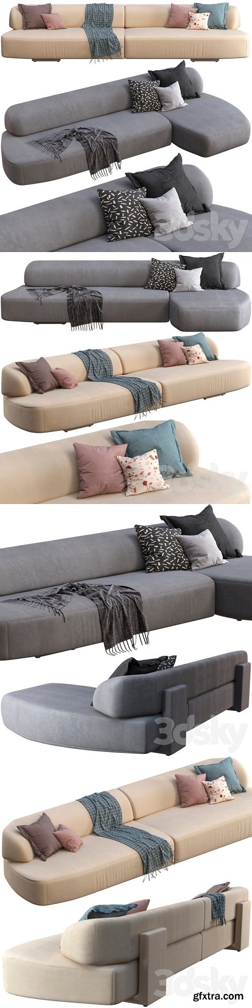 Sofa Moroso Gogan