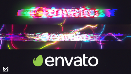 Videohive - Retro Glitch Search Logo - 38289024 - 38289024