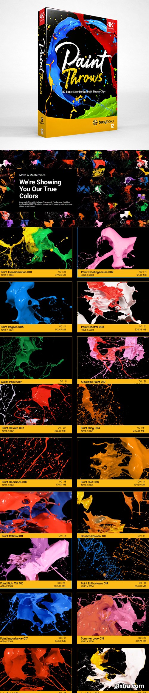 BusyBoxx - V12 Paint Throws