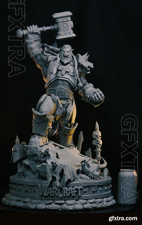 Warcraft Thrall 3D Print