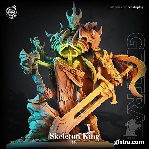 Skeleton King 3D Print