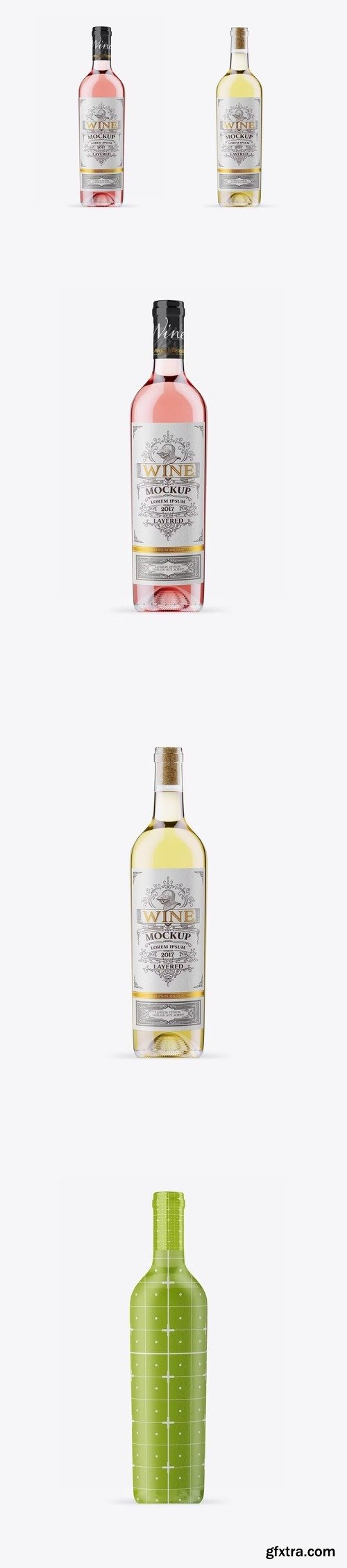 Wine Bottle Mockup