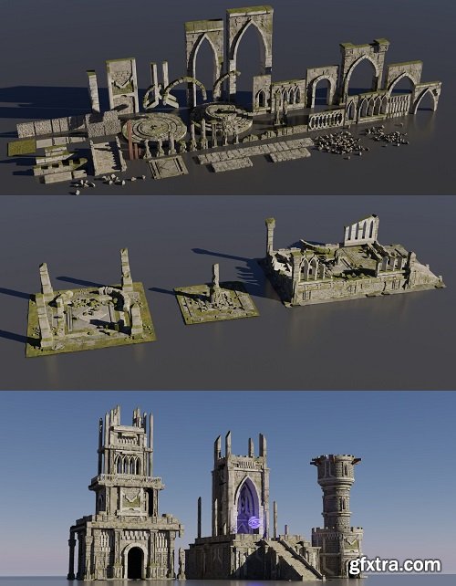 ArtStation - Medieval Fantasy Kitbash