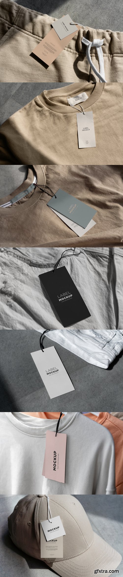 Hang tag mockup