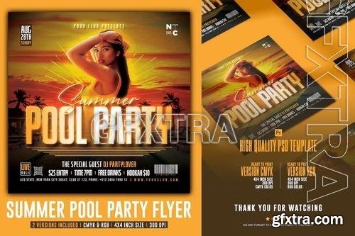 Pool Party Flyer XTAWYW3