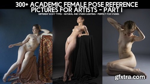 ArtStation - 300+ Academic Female Pose Reference Pictures for Artists
