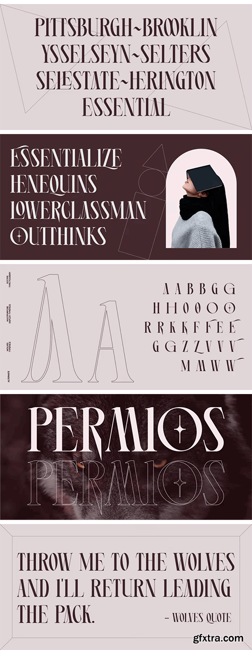 Wolves Font