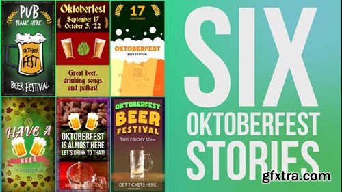 Videohive Six Oktoberfest Stories 39220034