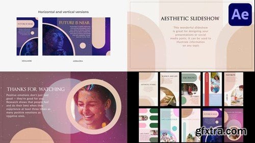 Videohive Aesthetic Stylish Slideshow for After Effects 39217557