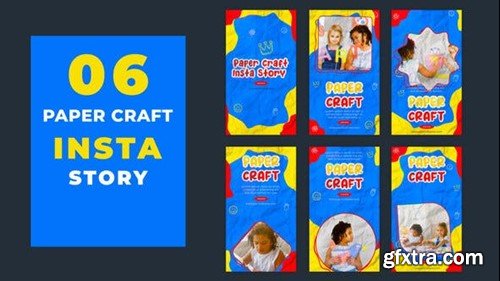 Videohive Creative Paper Craft Instagram Story Template 39216947