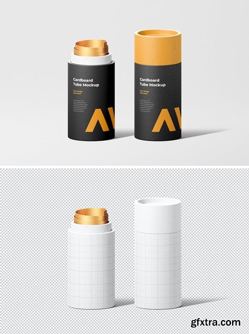 Cardboard Tube Mockup WBCCQSR