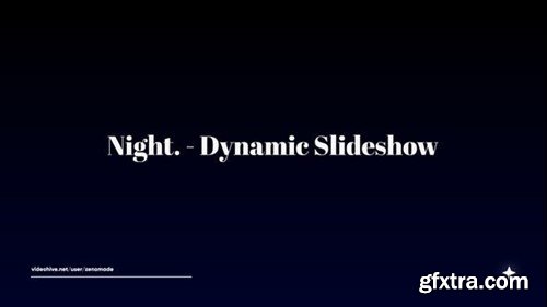 Videohive Night. - Dynamic Slideshow 39180287