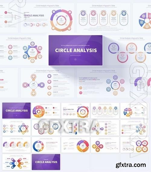 Circle Analysis - PowerPoint Infographics Slides 2W2BJMS