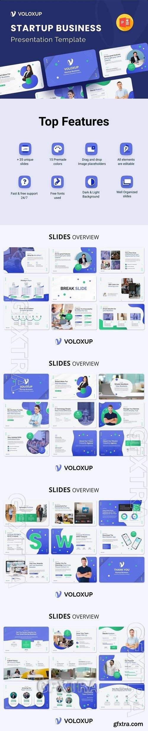 Voloxup – Startup Business Plan PPT Presentation EZTQ2TW