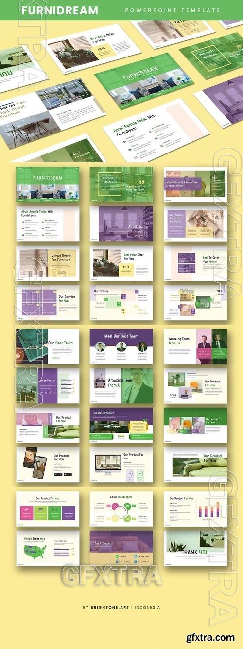 Powerpoint Template - Furniture Dream E2663GV