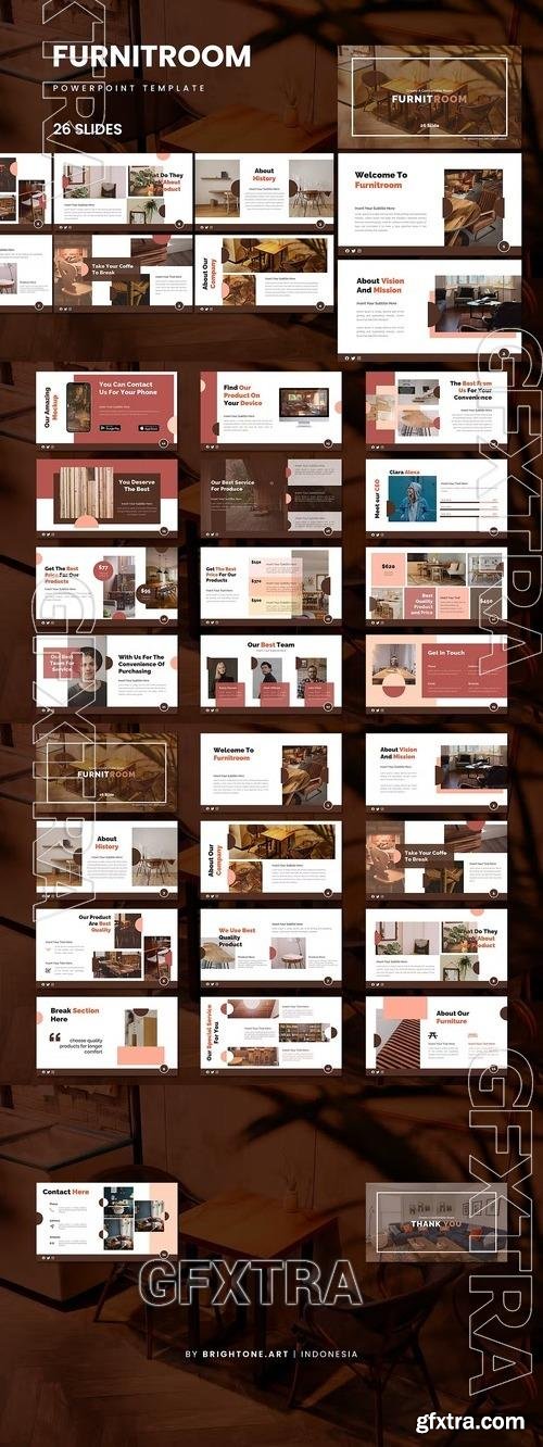 Powerpoint Template - Furniture Room 775F6KW