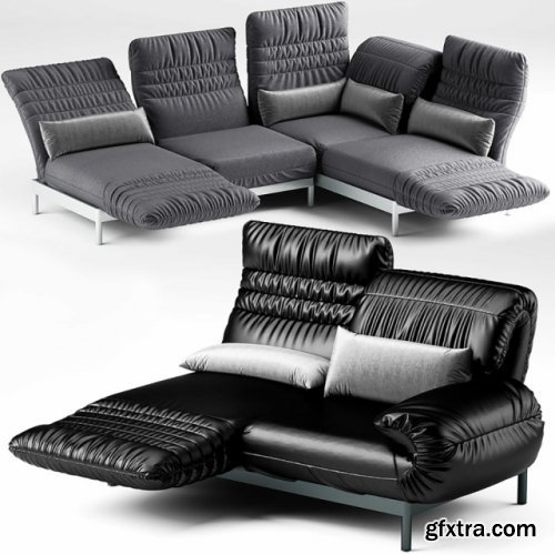 Rolf Benz Plura sofas